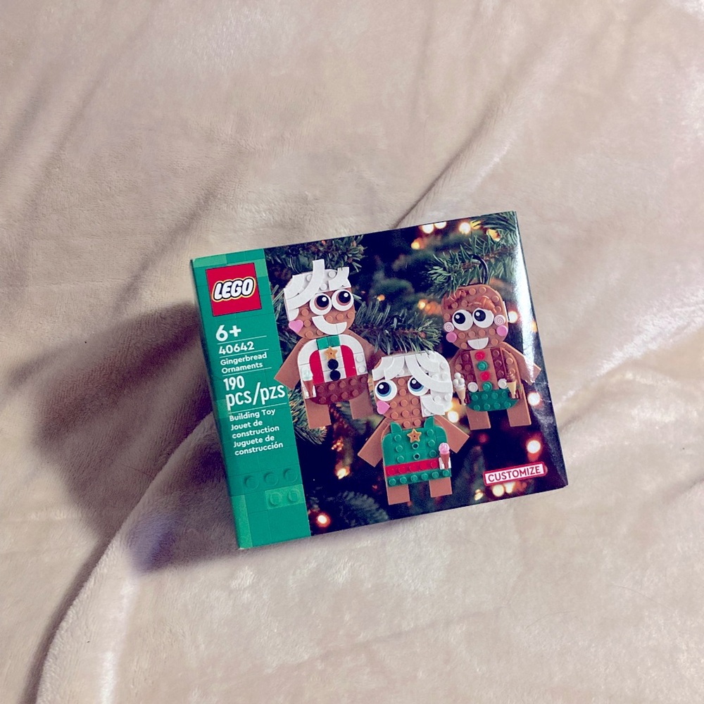 NIB Lego gingerbread ornament set, #40642
